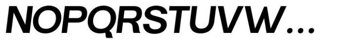 Magnetum Regular Italic Font UPPERCASE