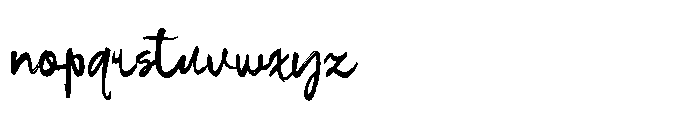 Magnificent Sourdough Font LOWERCASE