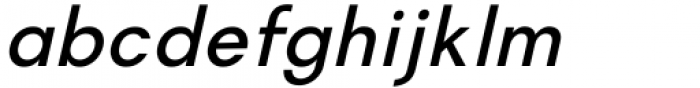 Magnify Italic Font LOWERCASE