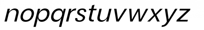 Magnify PRO Light Italic Font LOWERCASE