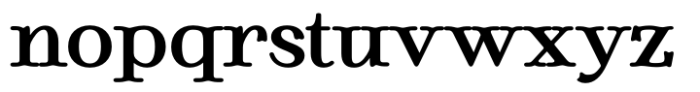 Magnirum Serif Bold Font LOWERCASE