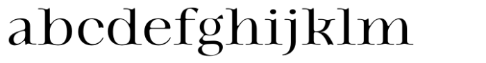 Magnirum Serif Thin Font LOWERCASE