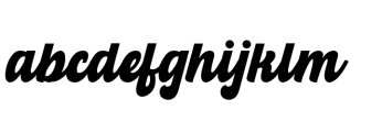 Magniton Regular Font LOWERCASE
