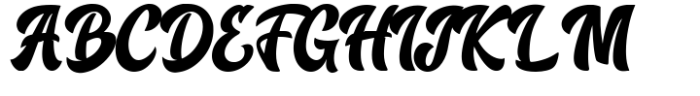 Magnitude Sential Font UPPERCASE