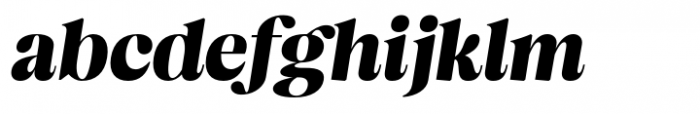 Magnivera Bold Italic Font LOWERCASE