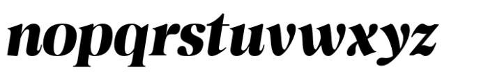 Magnivera Bold Italic Font LOWERCASE