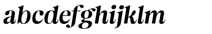 Magnivera Italic Font LOWERCASE