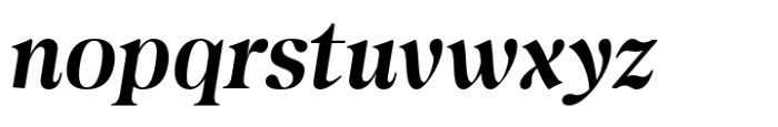 Magnivera Italic Font LOWERCASE