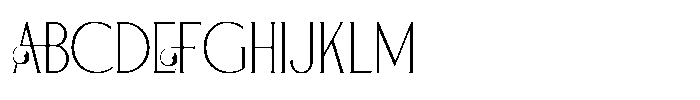 Magnofia Regular Font UPPERCASE