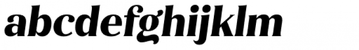 Magnolia Alt Bold Italic Font LOWERCASE