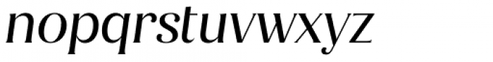 Magnolia Alt Regular Italic Font LOWERCASE