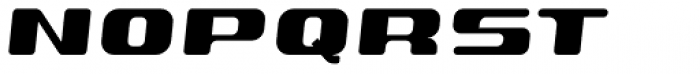 Magnox Display Oblique Rounded Font LOWERCASE