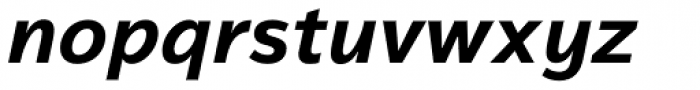 Magnum Sans Pro Bold Italic Font LOWERCASE