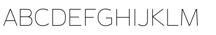 Magnum_Sans_Alfa_001_Thin Font UPPERCASE
