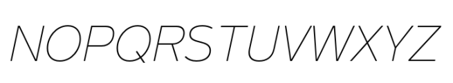 Magnum_Sans_Pro_Italic_001_Thin Font UPPERCASE