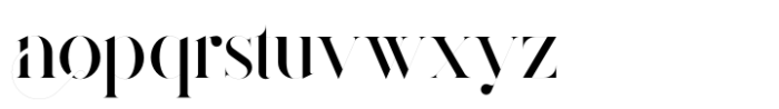 Magoa Light Font LOWERCASE