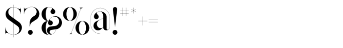 Magoa Regular Font OTHER CHARS