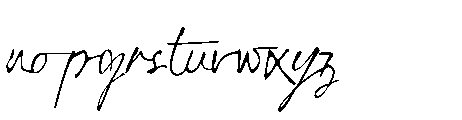 Magoru Font LOWERCASE