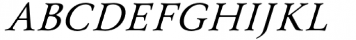 Magreb Italic Font UPPERCASE