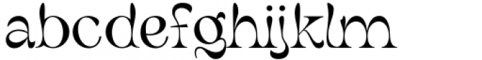 Magritte Regular Font LOWERCASE