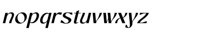 Magvix Italic Font LOWERCASE