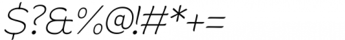 Mahameru Oblique Variable Font OTHER CHARS