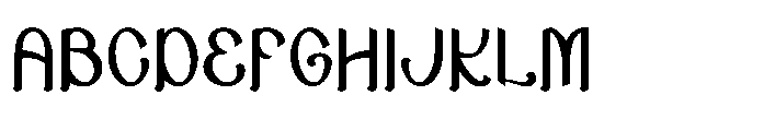 Maharaja Font UPPERCASE