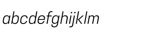 Mahasal Sm Cnd Light Italic FONT