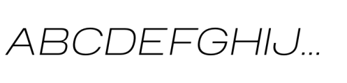 Mahasal Sm Exp Extra Light Italic Font UPPERCASE