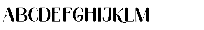 Maheng Bold Font UPPERCASE