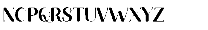 Maheng Bold Font UPPERCASE
