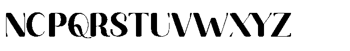 Maheng Extra Bold Font UPPERCASE