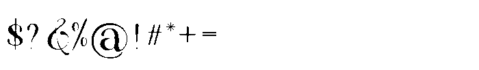 Maheng Medium Font OTHER CHARS