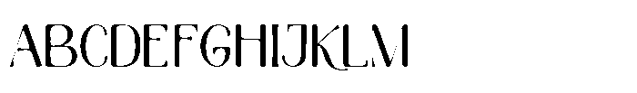 Maheng Medium Font UPPERCASE