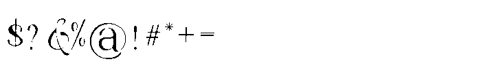 Maheng Regular Font OTHER CHARS