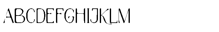 Maheng Regular Font UPPERCASE