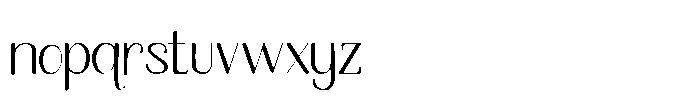 Maheng Regular Font LOWERCASE
