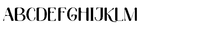 Maheng Semi Bold Font UPPERCASE