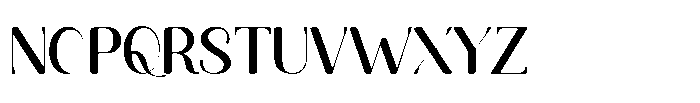 Maheng Semi Bold Font UPPERCASE