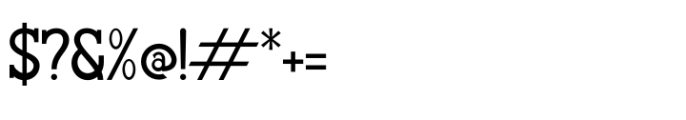 Mahligai Regular Font OTHER CHARS