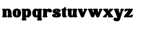 Mahoda Display Bold Font LOWERCASE