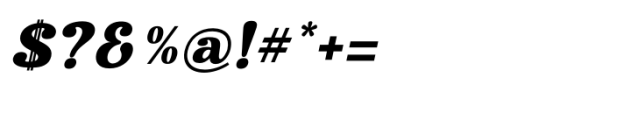 Mahoda Display Regular Oblique Font OTHER CHARS