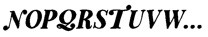 Mahogan Kondang  Rough Regular Font UPPERCASE