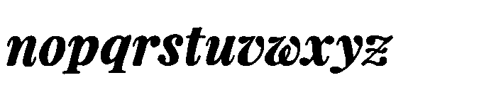 Mahogan Kondang  Rough Regular Font LOWERCASE
