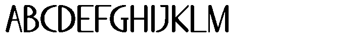 Mahoni Regular Font UPPERCASE