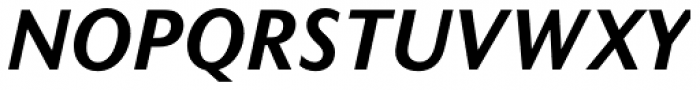 Mahsuri Sans Std Bold Italic Font UPPERCASE
