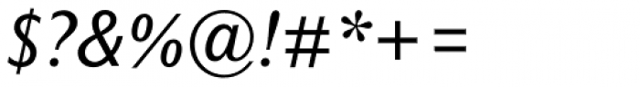 Mahsuri Sans Std Italic Font OTHER CHARS