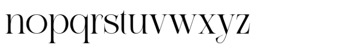 Maiden Luxor Regular Font LOWERCASE
