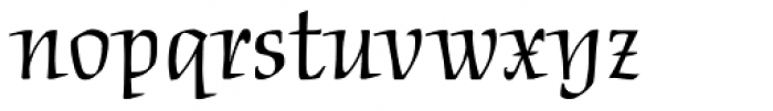 Maidenhead Alternate Font LOWERCASE