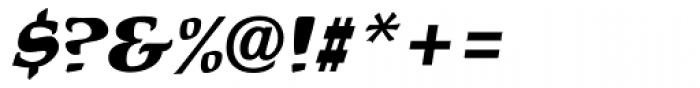 Maidenhead Black Italic Font OTHER CHARS